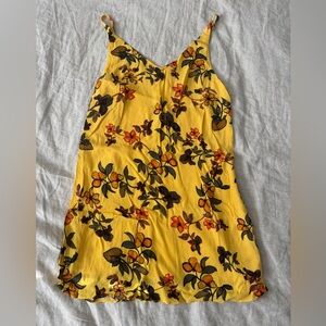 Yellow Flower Urban Outfitters Dress